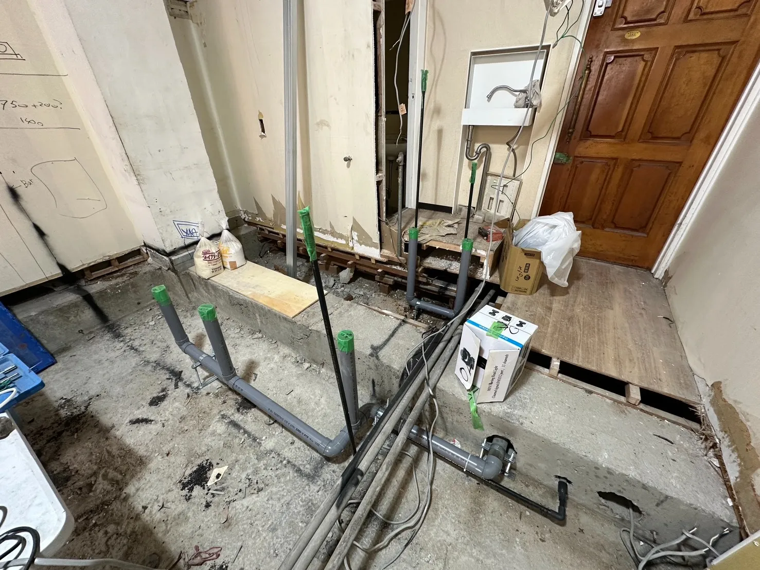 設備工事一次側給排水工事