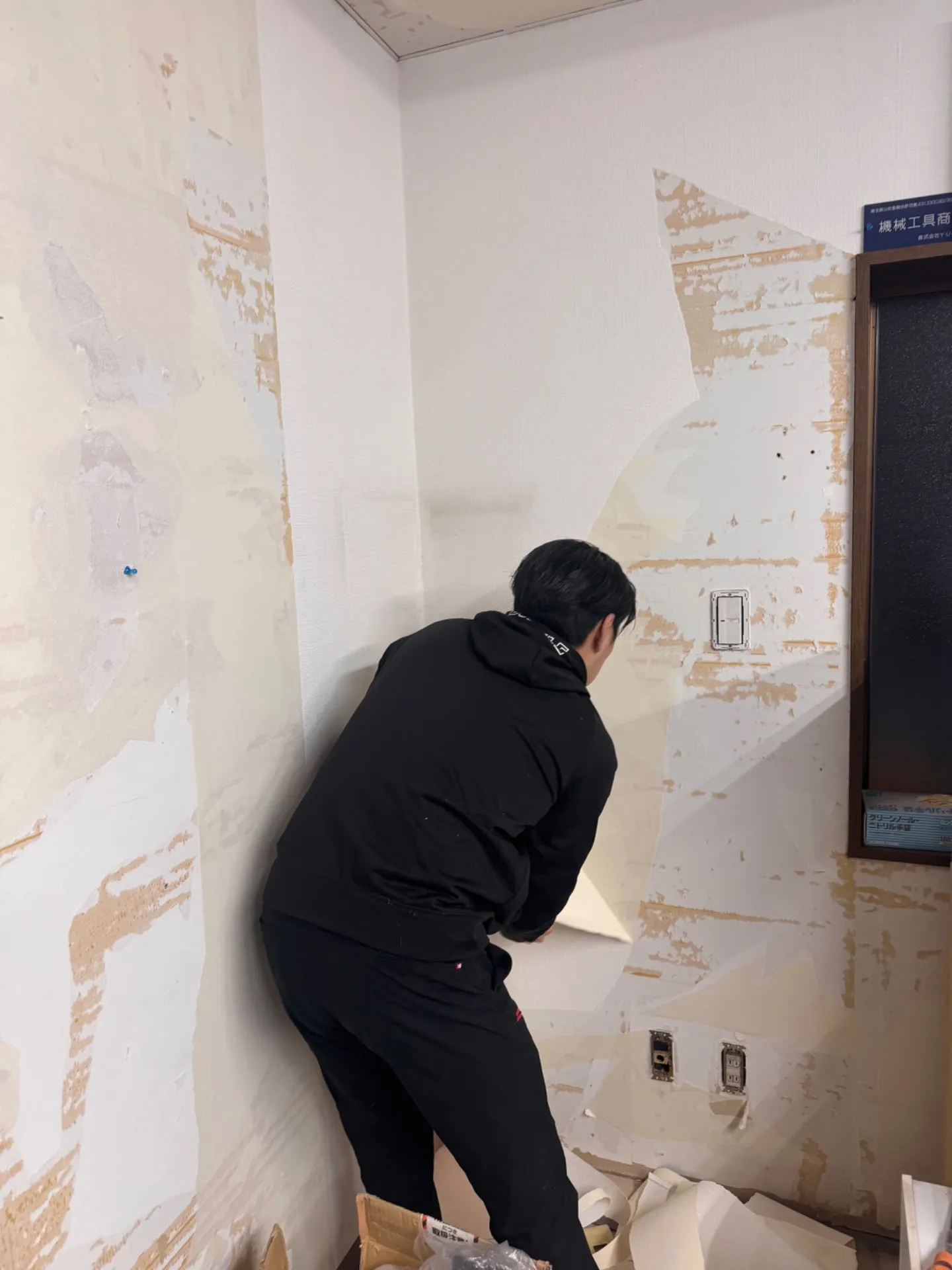 埼玉県でクロスの張り替え工事