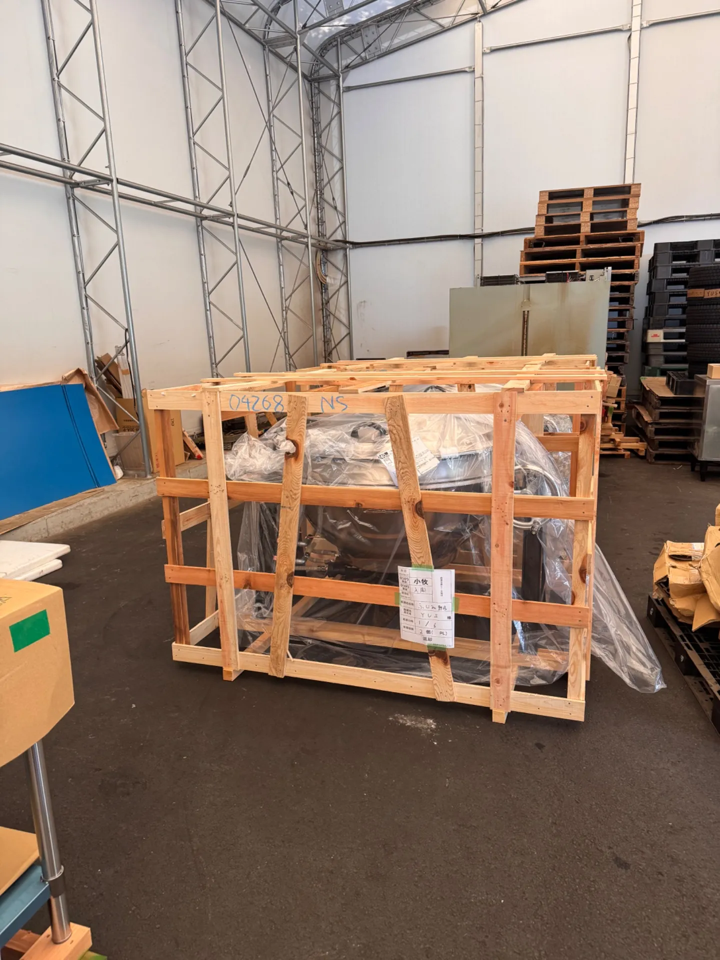 埼玉県で回転釜設置